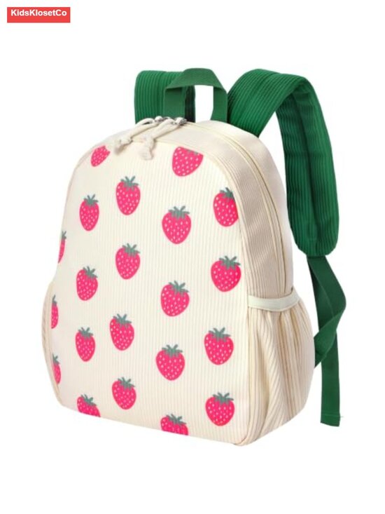 Other - Corduroy Toddler Backpack with Padded Straps, 12-Inch Preschool Bookbag